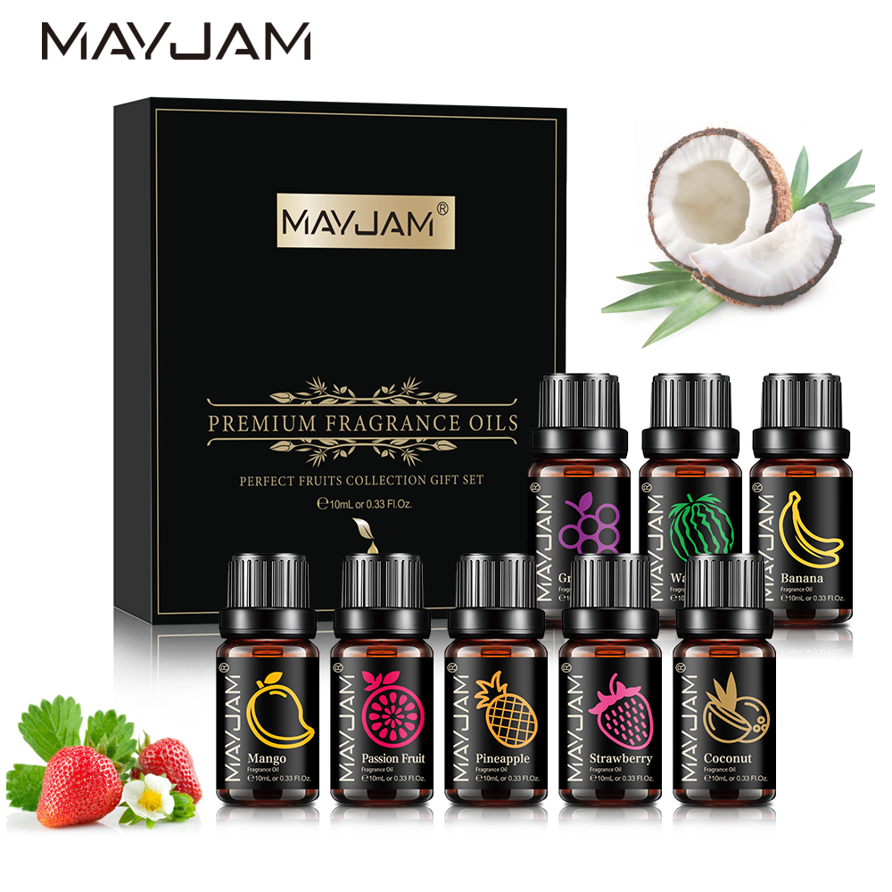 Scented Candle Set - MAYJAM – ensemble d'huiles parfumées, coffret