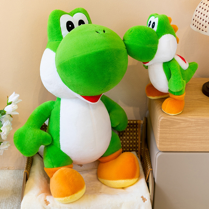 Home Decor Games - Peluche mignonne Yoshi Dinosaure Vert, jouet