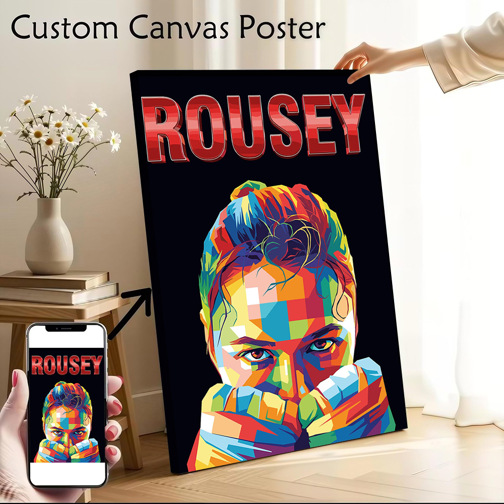 Home Decor Zen - Rousey : Portrait Pop Art de