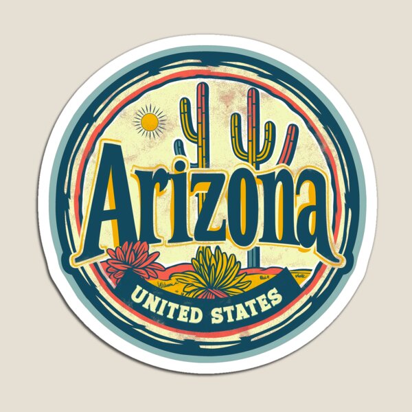 Arizona States Usa aimant déco - Home Decor Usa avis et prix