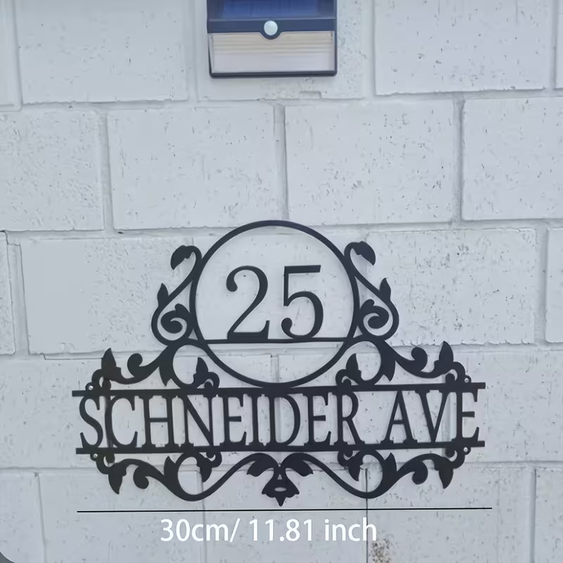 Plaque de numéro de maison et  - Home Decor Inspo avis et prix