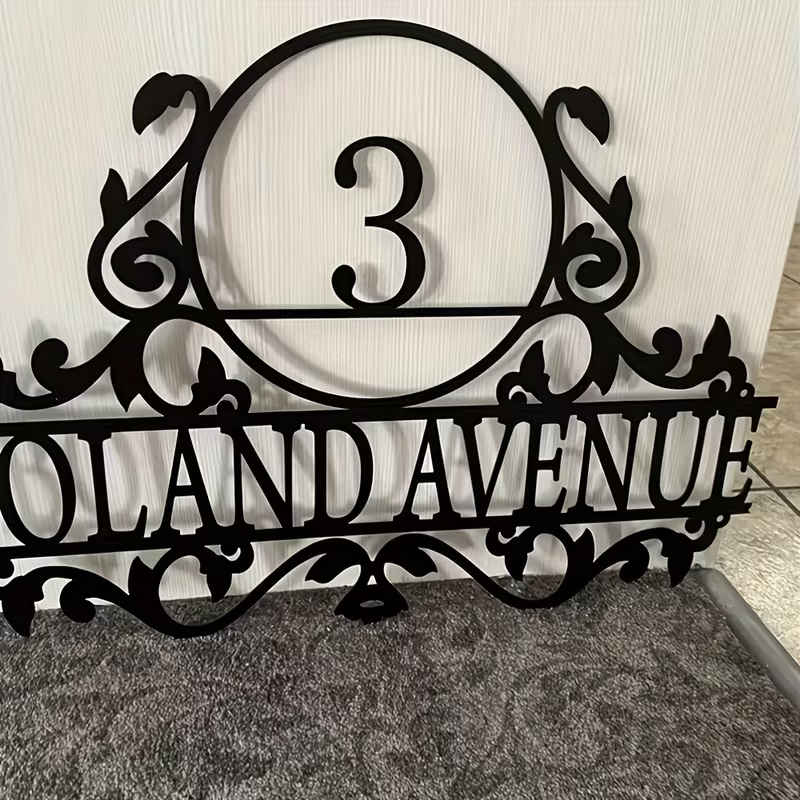 Plaque de numéro de maison et  - Home Decor Inspo avis et prix
