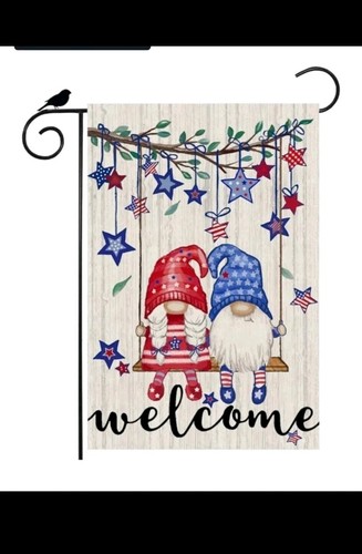 Drapeau de bienvenue avec des  - Home Decor Usa avis et prix