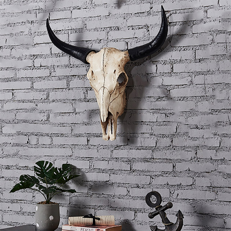 Crâne de vache artificiel mout - Home Decor On Sale avis et prix