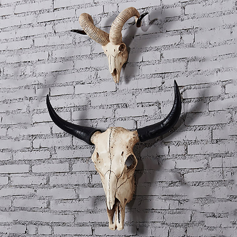 Crâne de vache artificiel mout - Home Decor On Sale avis et prix