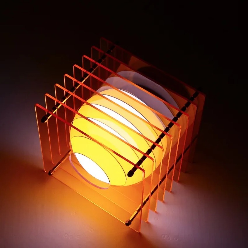 Lampe lunaire en acrylique à m - Home Decor Inspo avis et prix
