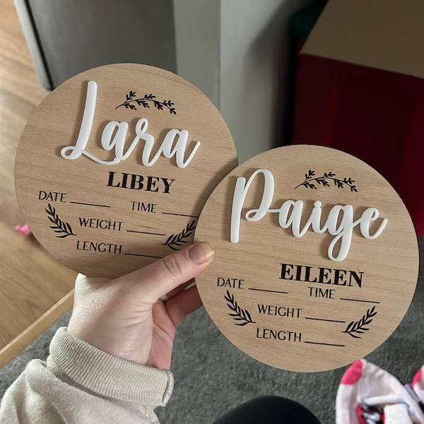 1 plaque personnalisée en bois - Home Decor Inspo avis et prix