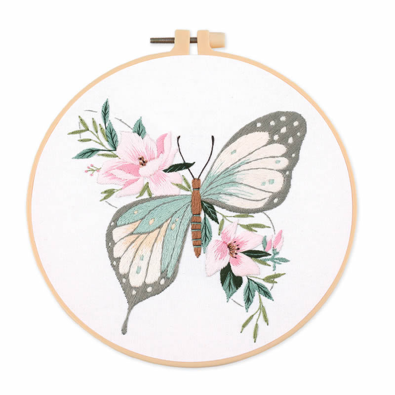 1 kit de broderie papillon 20x - Home Decor Diy avis et prix