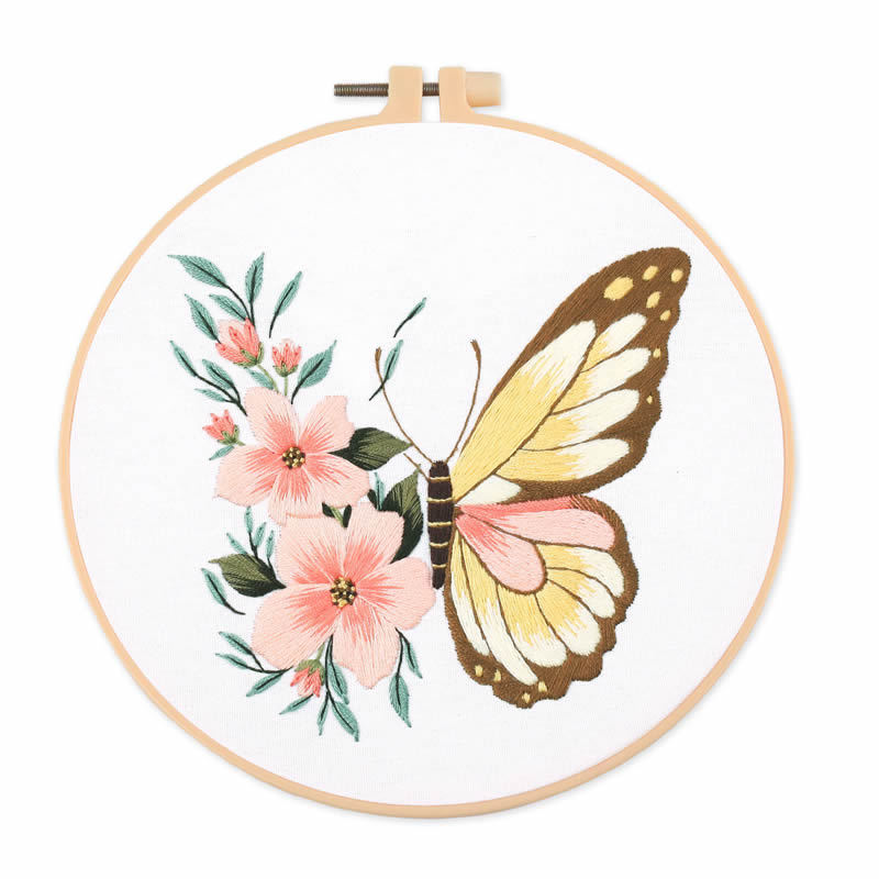 1 kit de broderie papillon 20x - Home Decor Diy avis et prix
