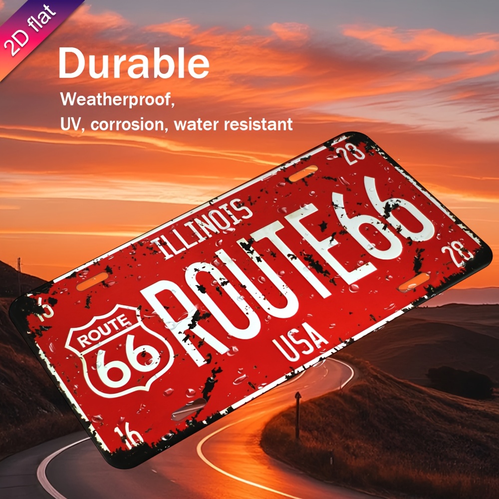 Plaque en aluminium style plaq - Home Decor Usa avis et prix