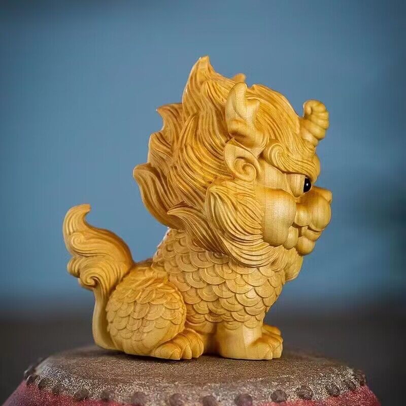 Petite statue Kirin de bon aug - Home Decor On Sale avis et prix