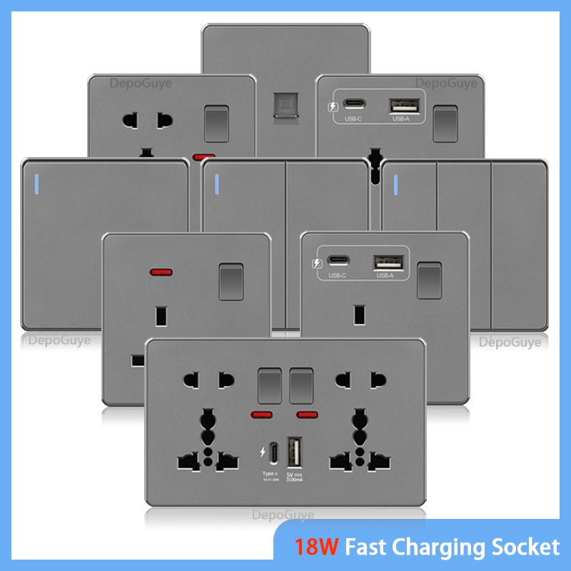 UK 13A avec USB type-c 18W pri - Home Decor Uk avis et prix
