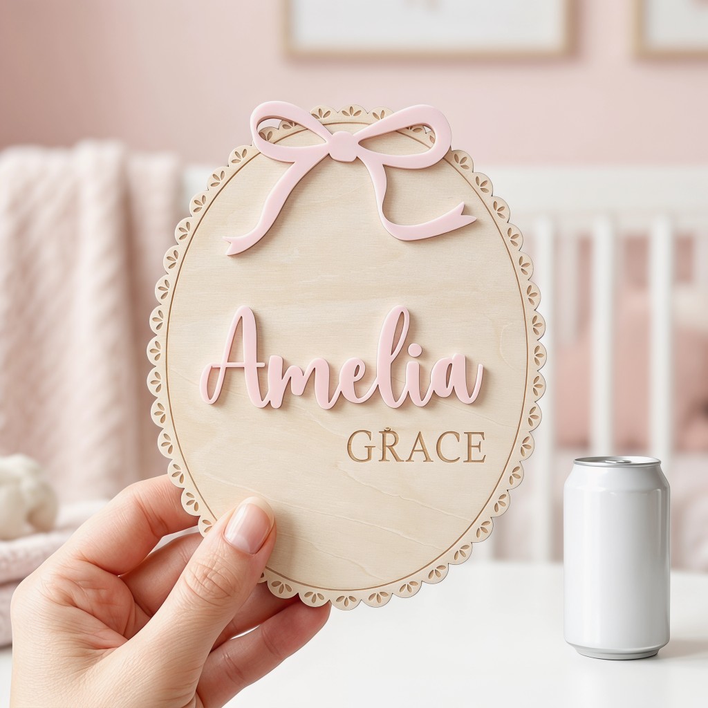 1 plaque nominative personnali - Home Decor Inspo avis et prix