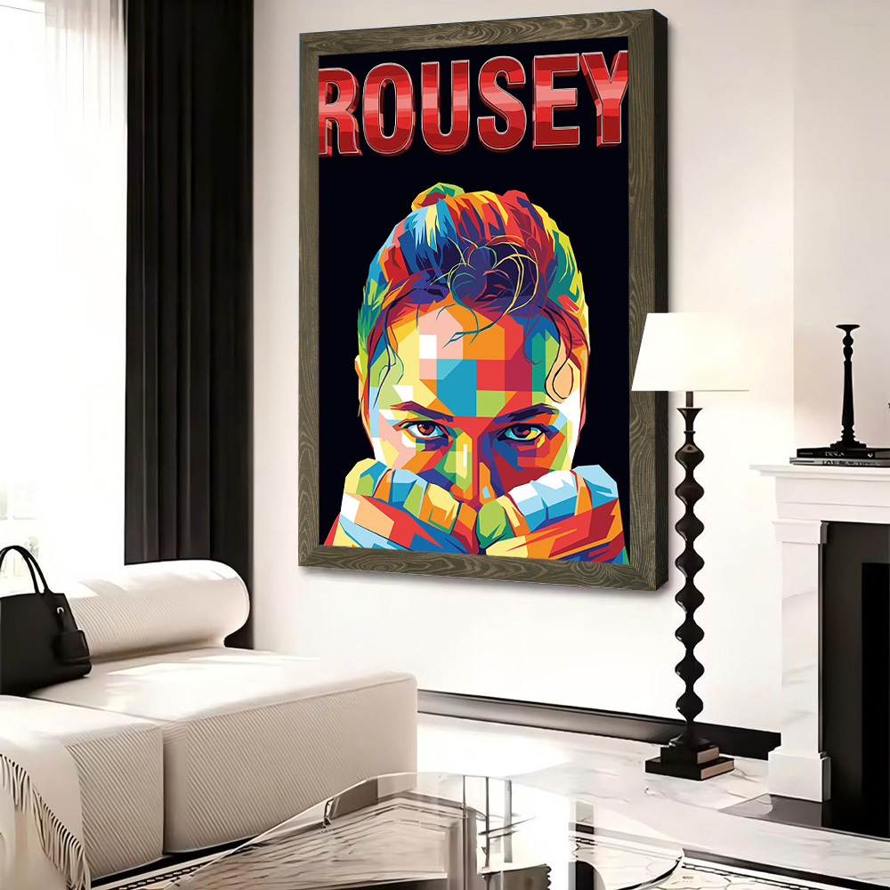 Rousey : Portrait Pop Art de R - Home Decor Zen avis et prix