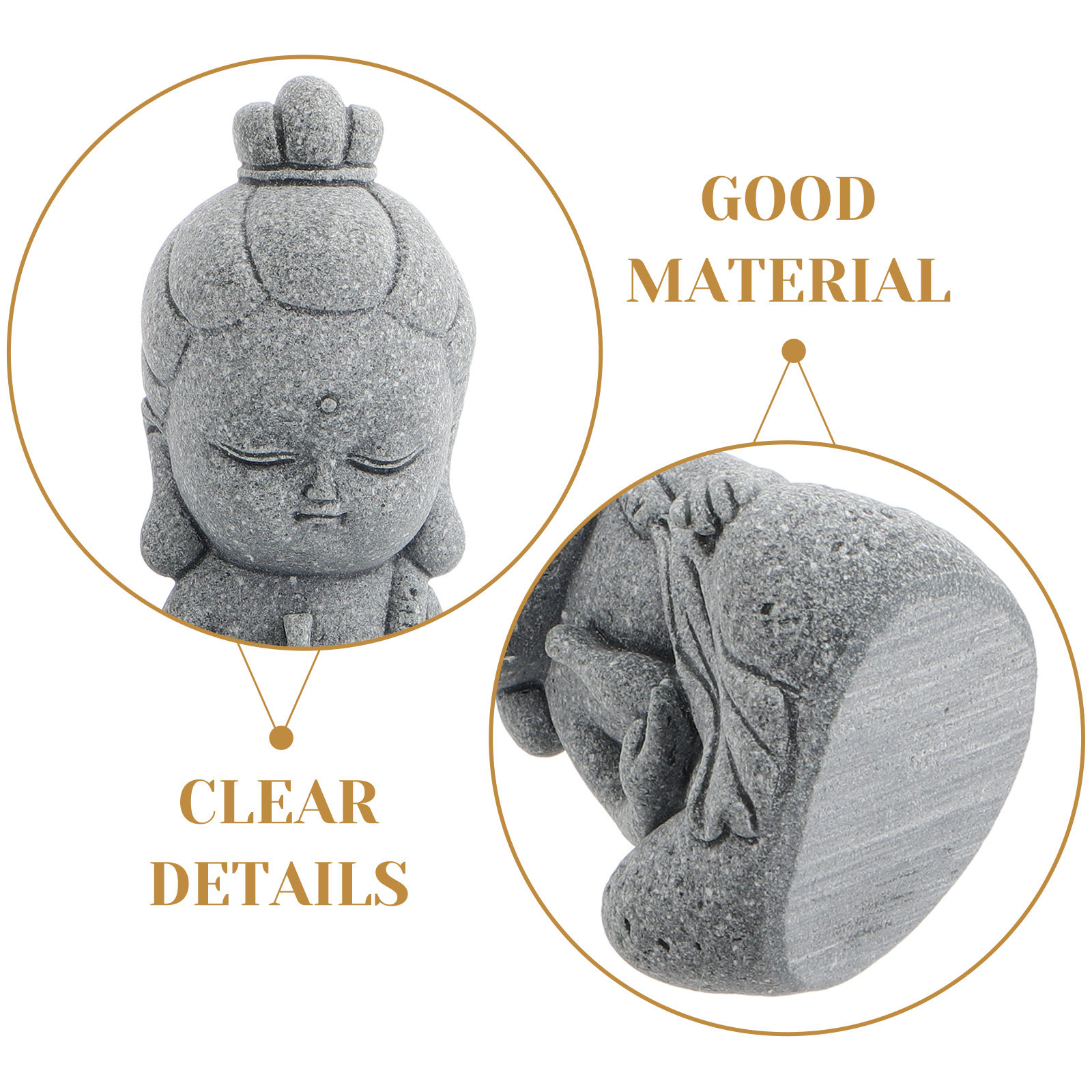 Mini Statue de Bouddha en Pier - Home Decor Zen avis et prix