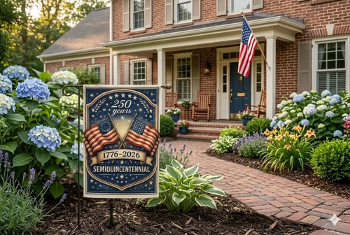 Drapeau de jardin patriotique  - Home Decor Usa avis et prix