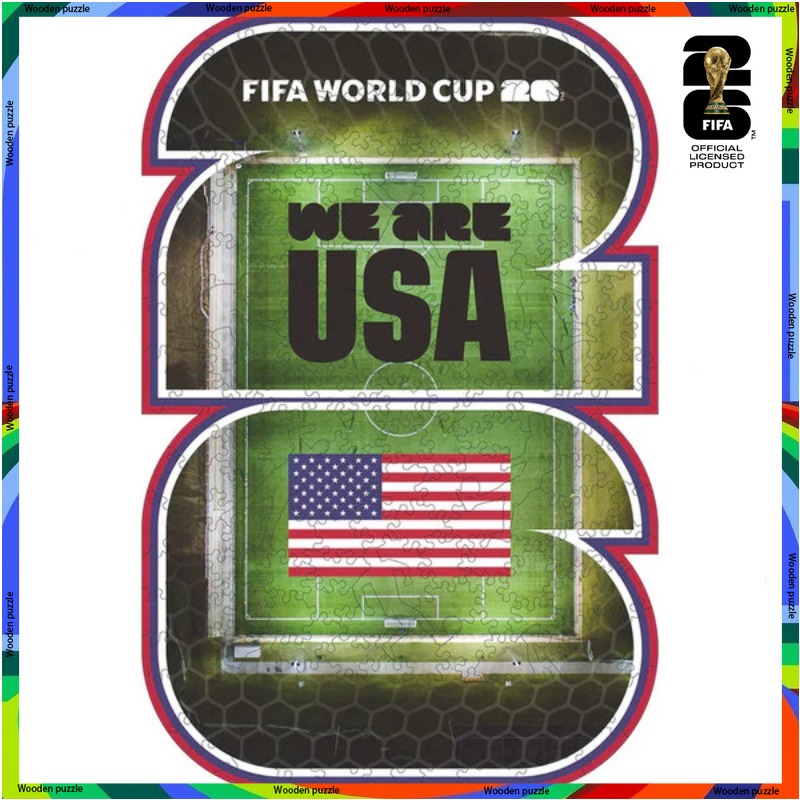 Puzzles en bois Coupe du Monde - Home Decor Usa avis et prix