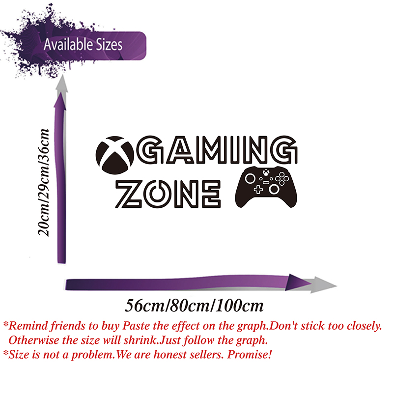 Autocollant mural de grande Zo - Home Decor Xbox Games avis et prix